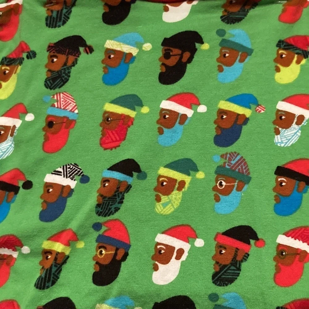 Dog Santa PJs Holiday Family Multi Santas Pajama - Wondershop Size M L XL